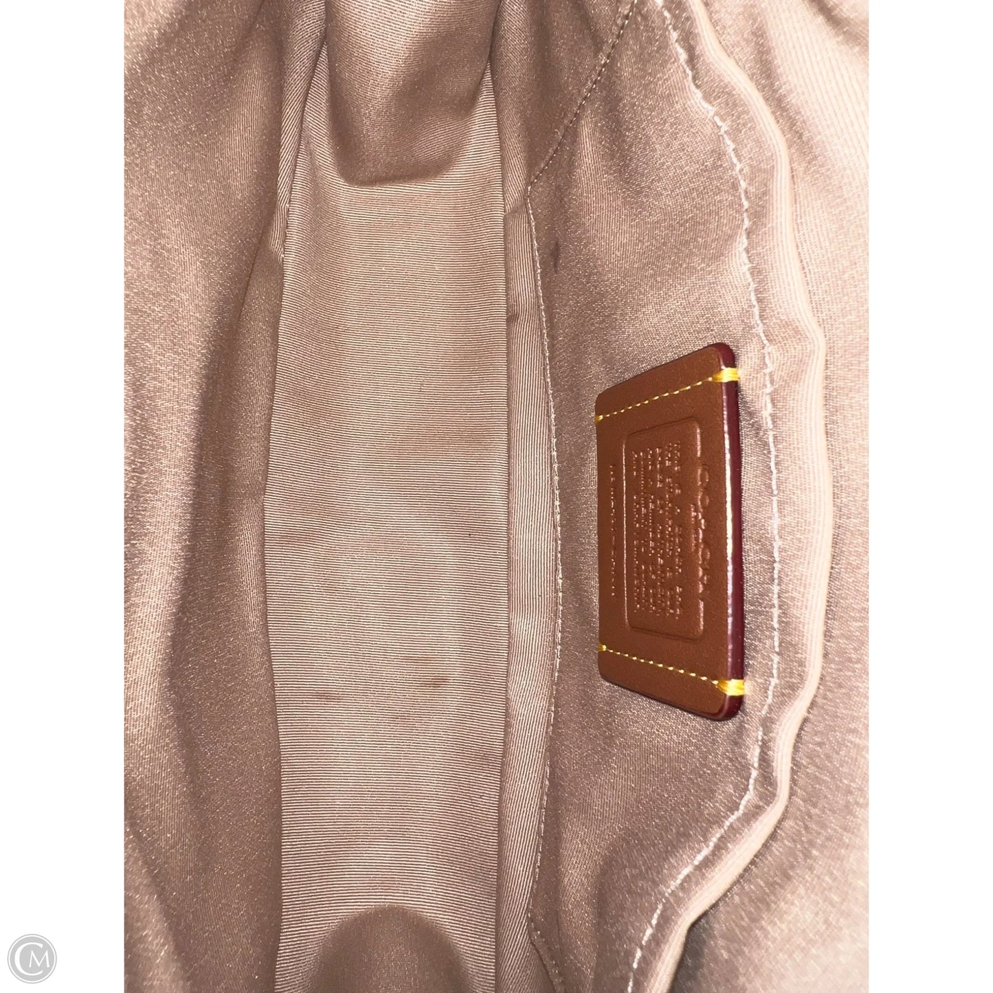 Handbag Designer By Coach, Size: Medium