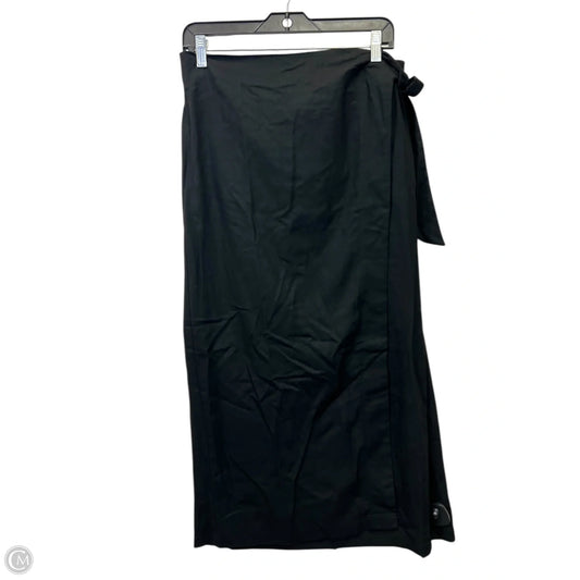 Skirt Maxi By Ophelia Roe In Black, Size: Xl