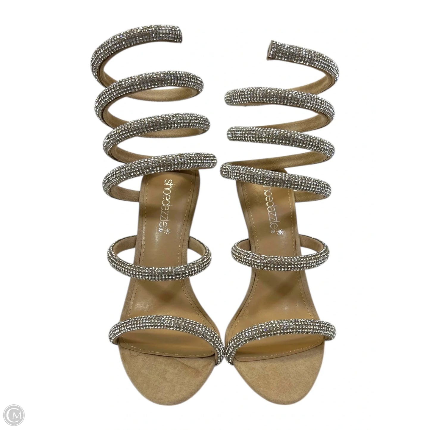 Shoes Heels Stiletto By Shoedazzle In Silver, Size: 7.5