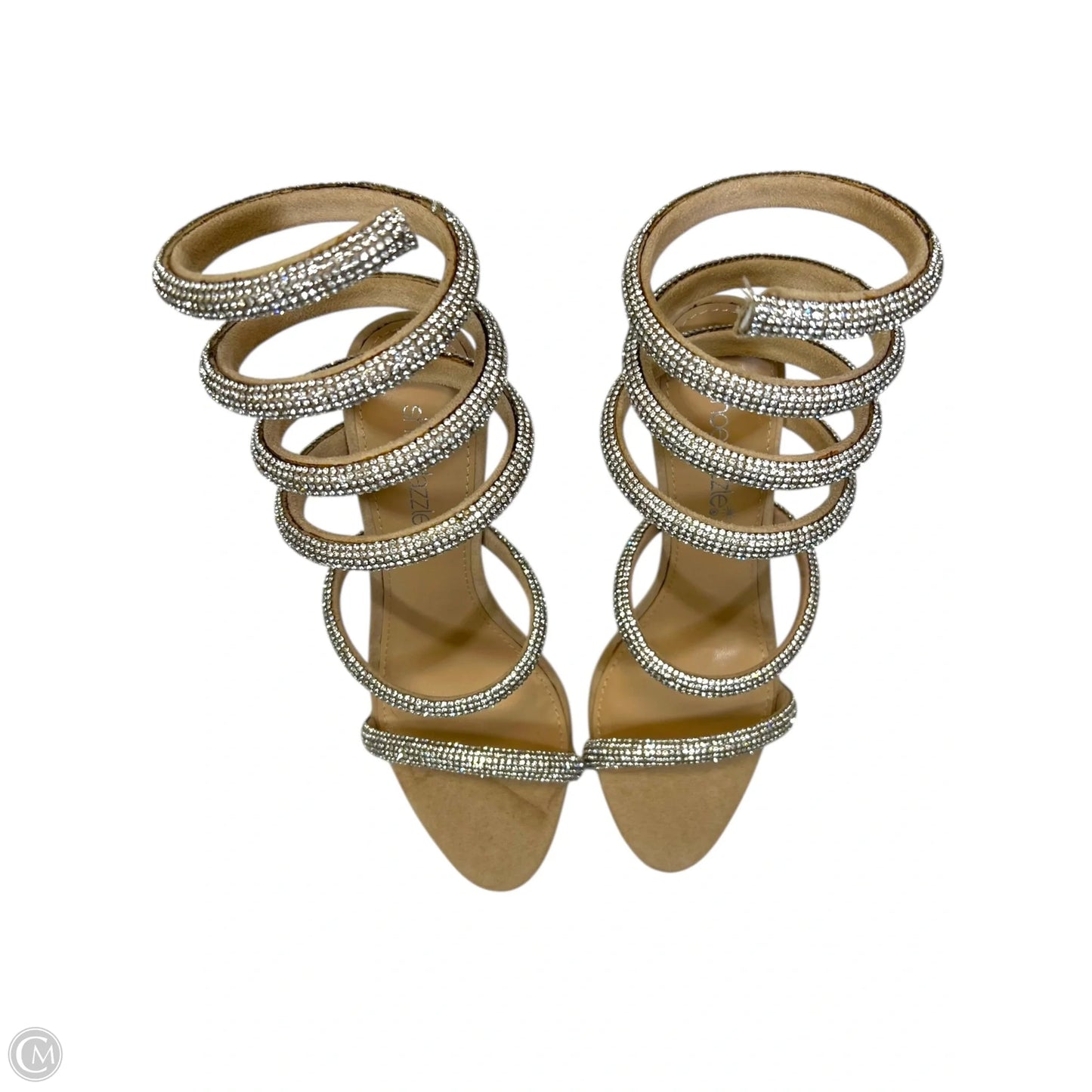 Shoes Heels Stiletto By Shoedazzle In Silver, Size: 7.5