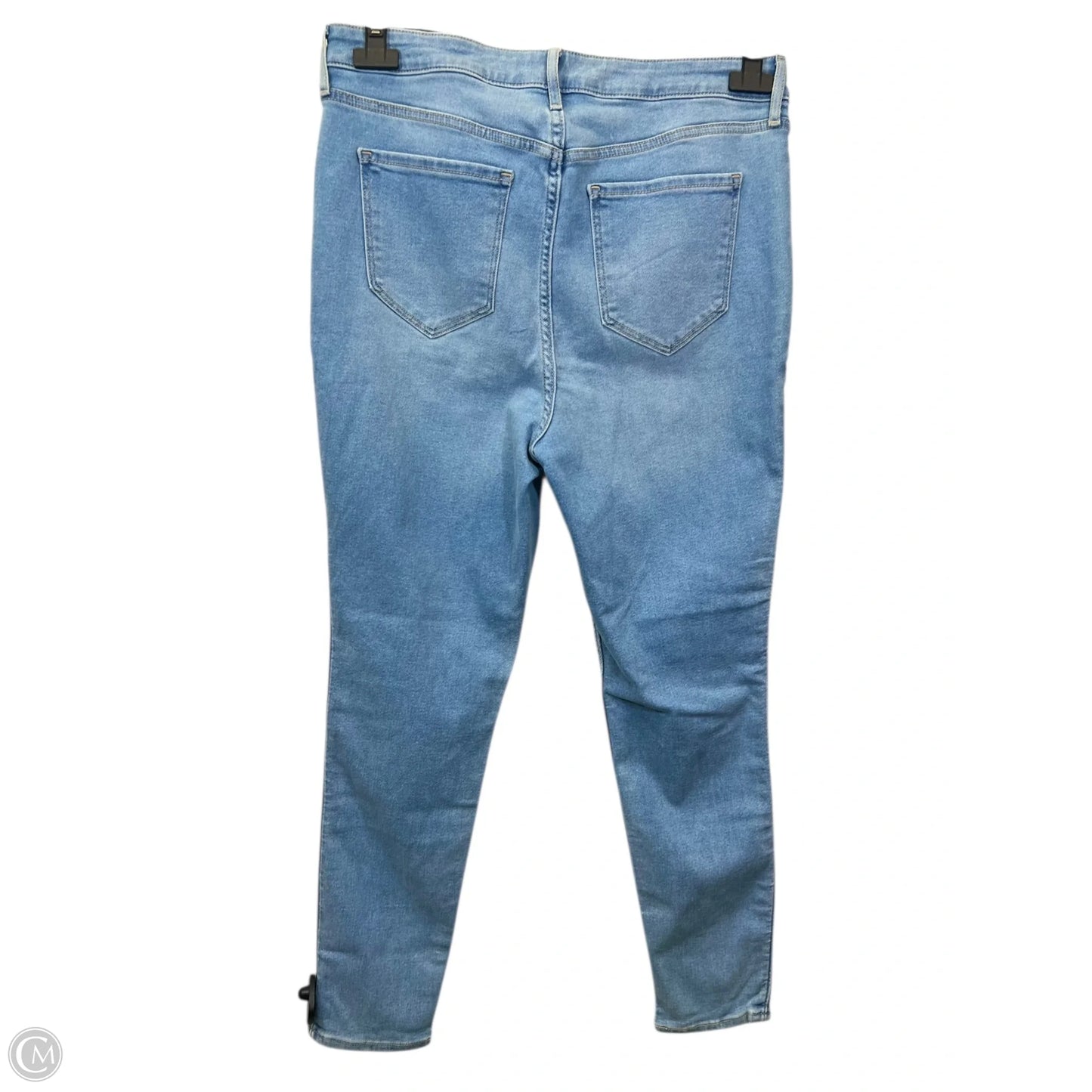 Jeans Skinny By Old Navy In Blue Denim, Size: 16
