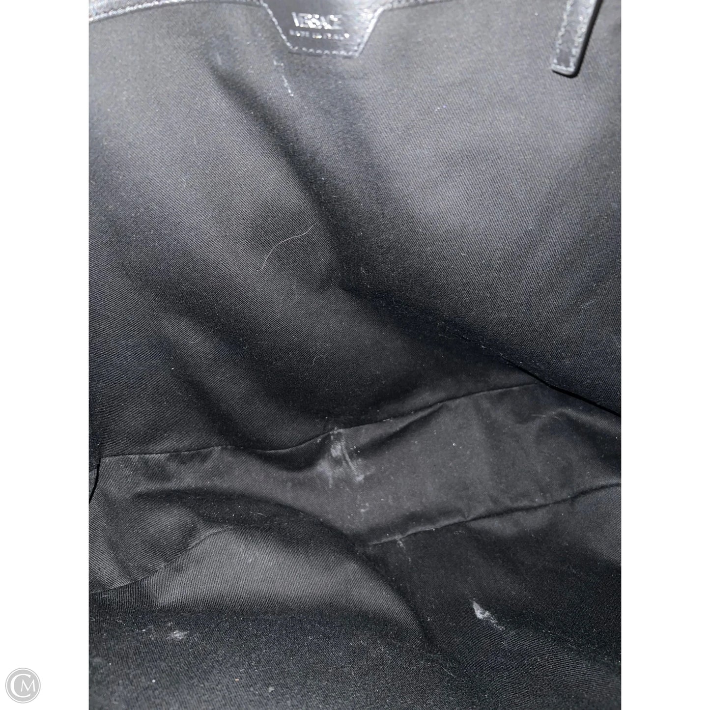 Handbag Luxury Designer By Versace, Size: Large