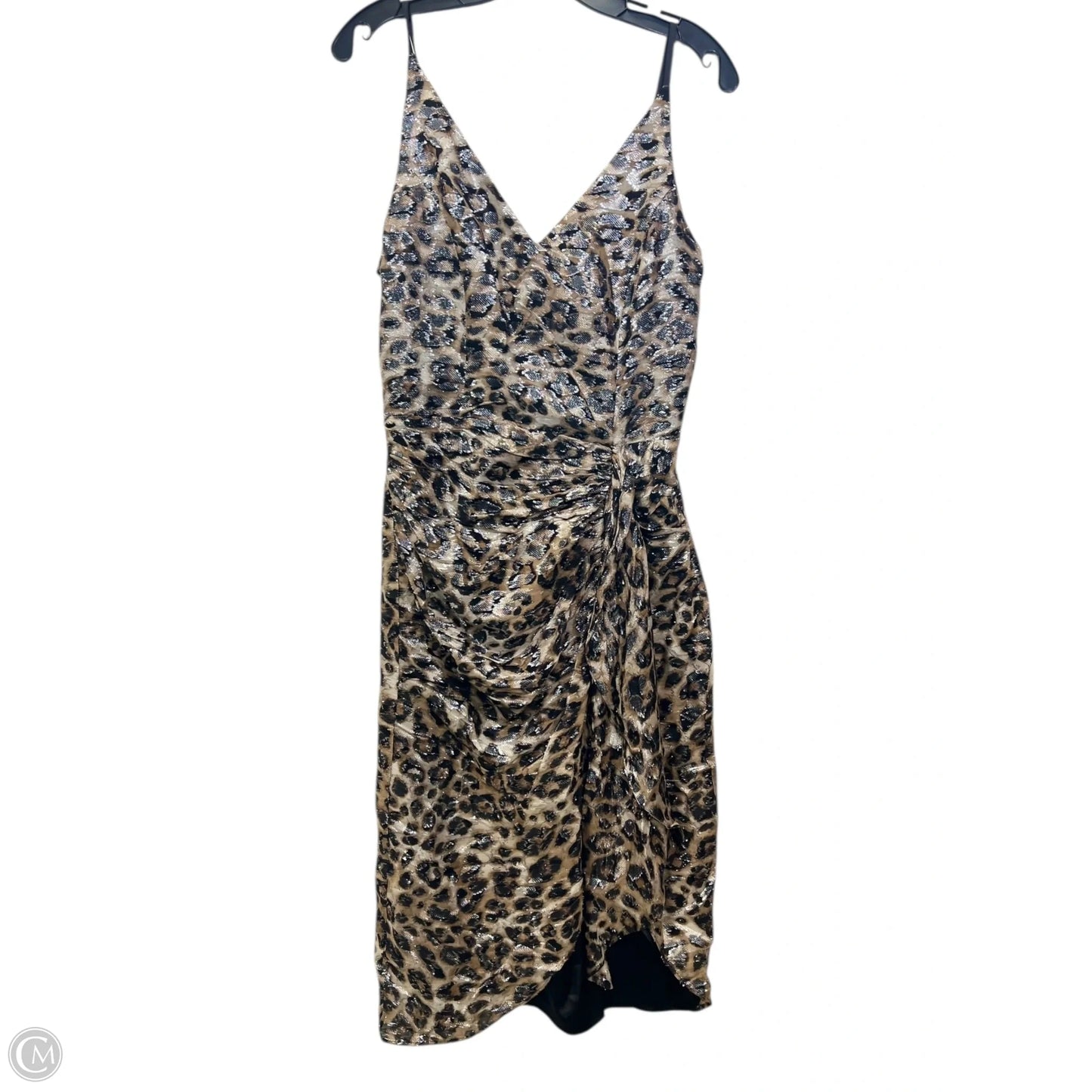 Dress Party Midi By White House Black Market In Animal Print, Size: S