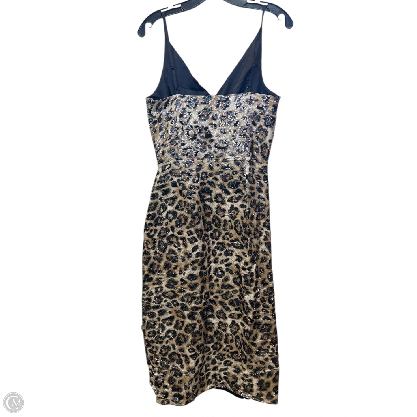Dress Party Midi By White House Black Market In Animal Print, Size: S