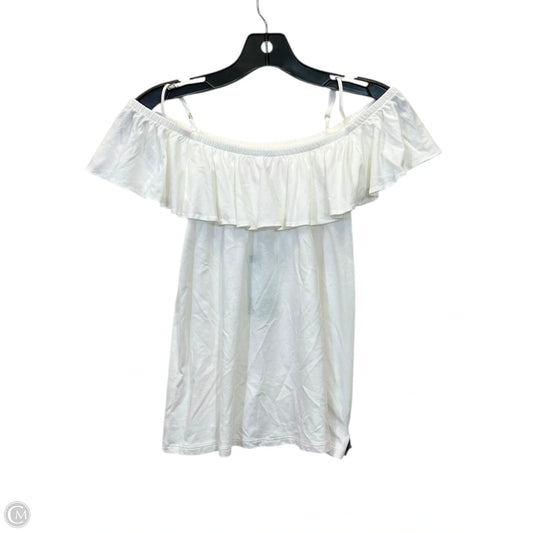 Top Short Sleeve By Lilly Pulitzer In White, Size: Xxs