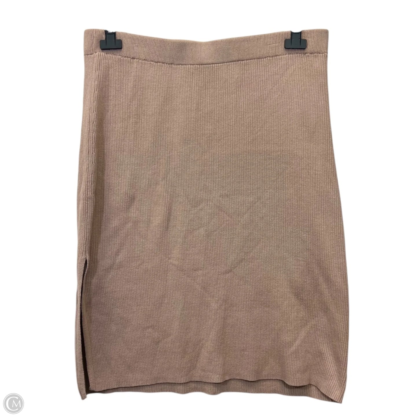 Skirt Maxi By Ava & Viv In Tan, Size: 1x