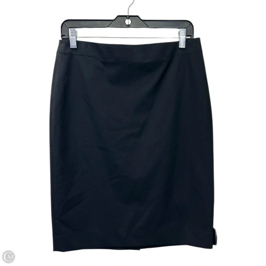 Skirt Midi By Banana Republic In Black, Size: S