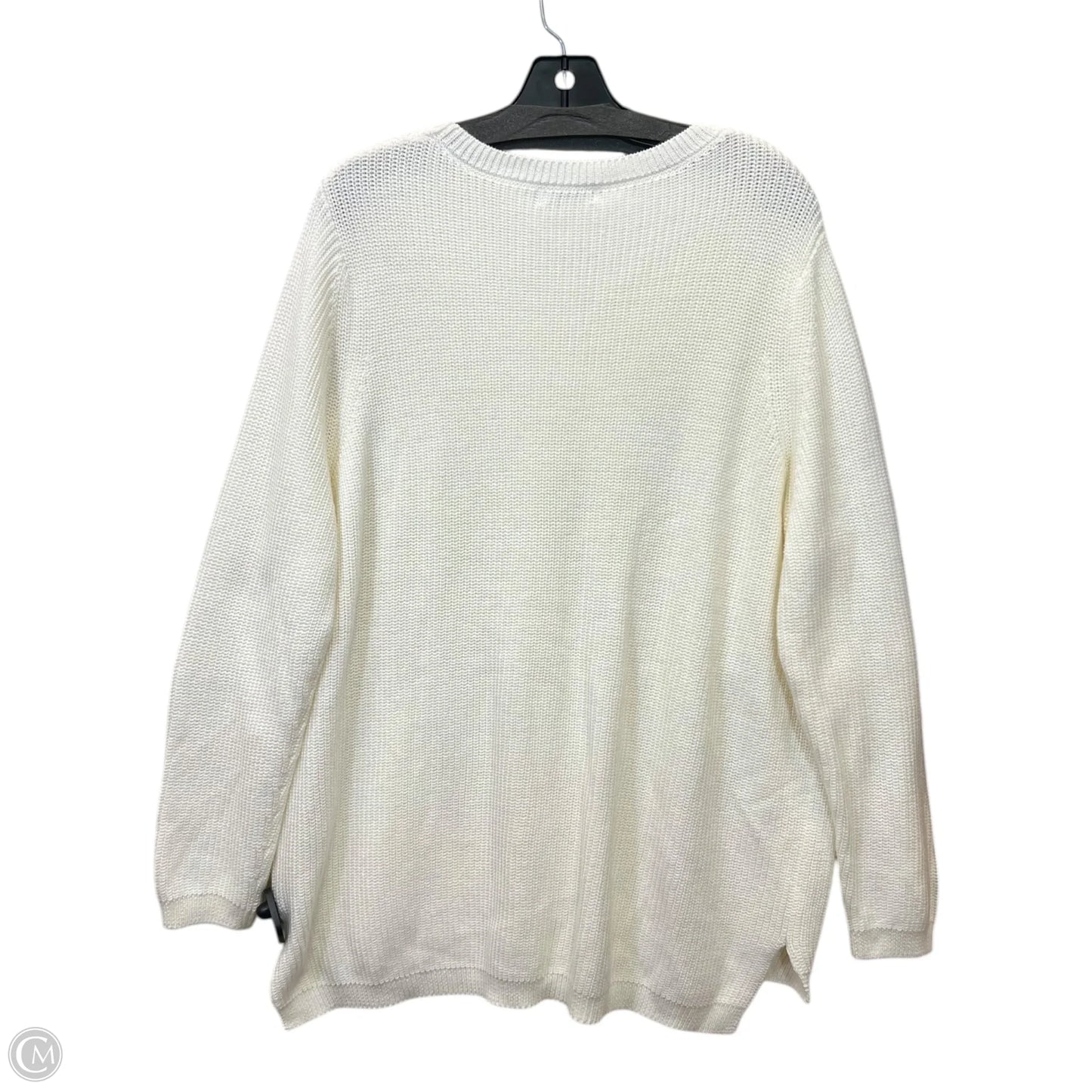 Sweater By 525 In Cream, Size: Xl