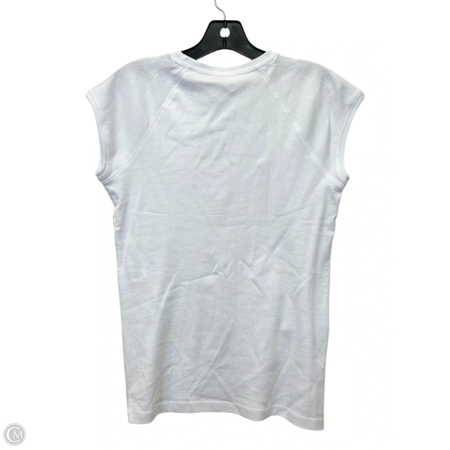 Top Short Sleeve By Zara In White, Size: L