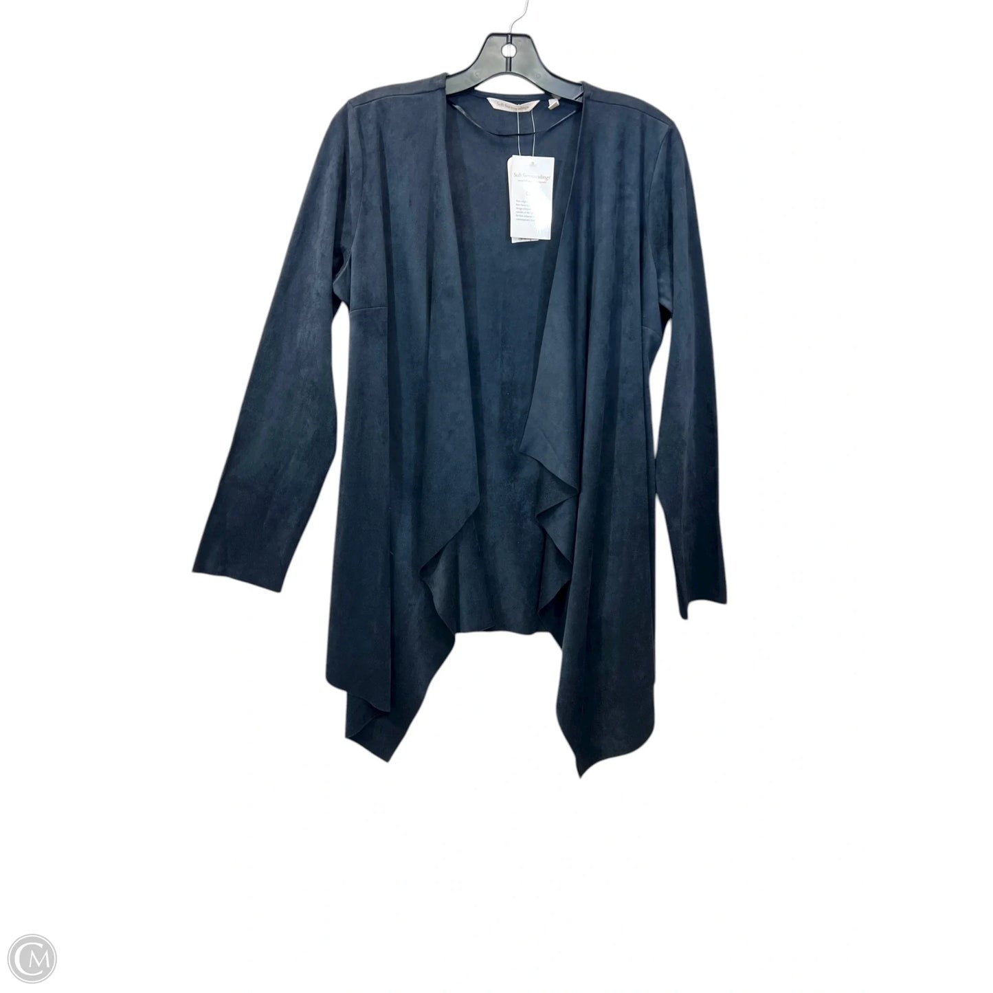 Cardigan By Soft Surroundings In DARK CHARCOAL, Size: S
