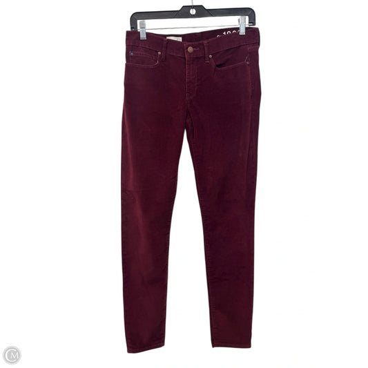 Pants Corduroy By Gap In Maroon, Size: 4