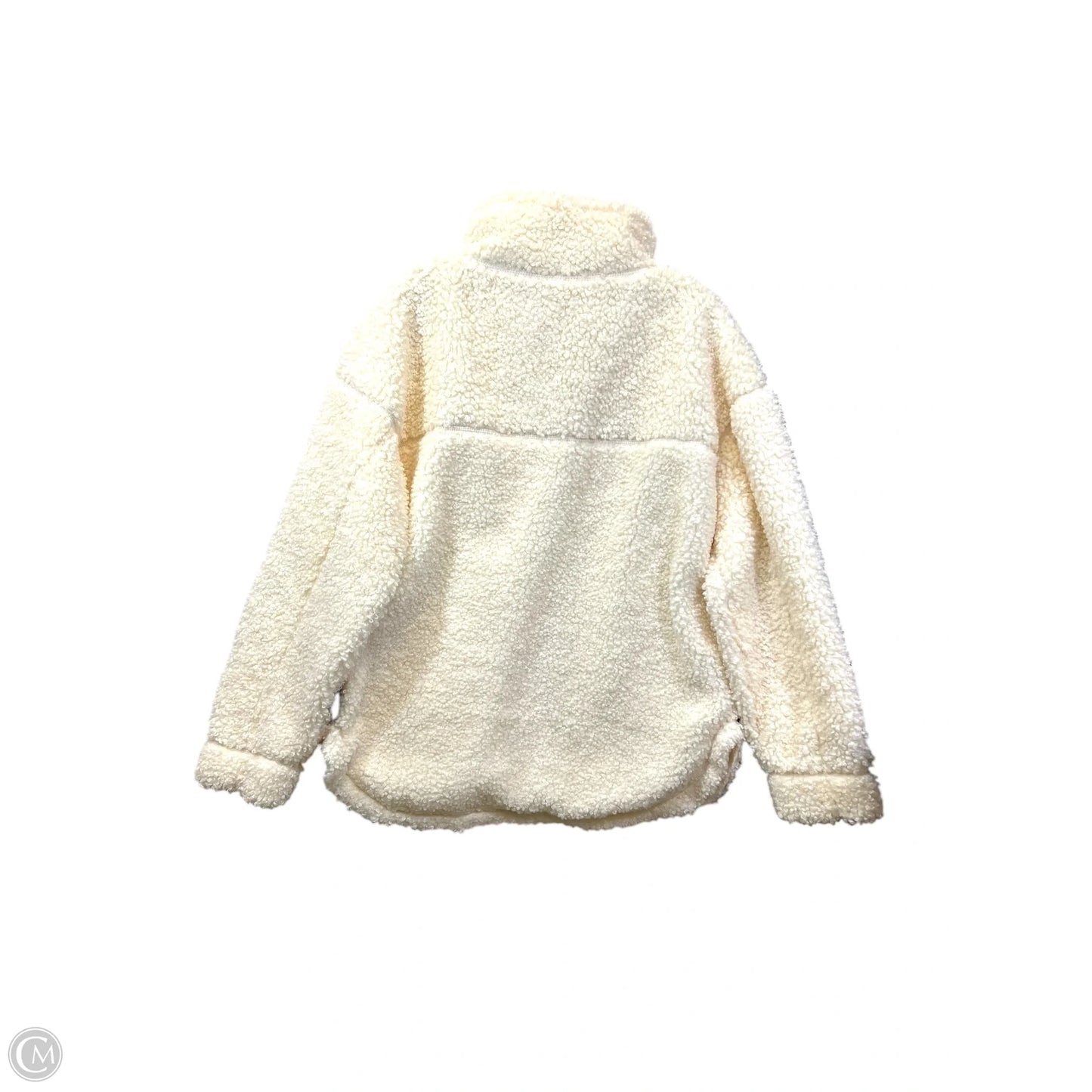 Jacket Faux Fur & Sherpa By Haven In Cream, Size: M