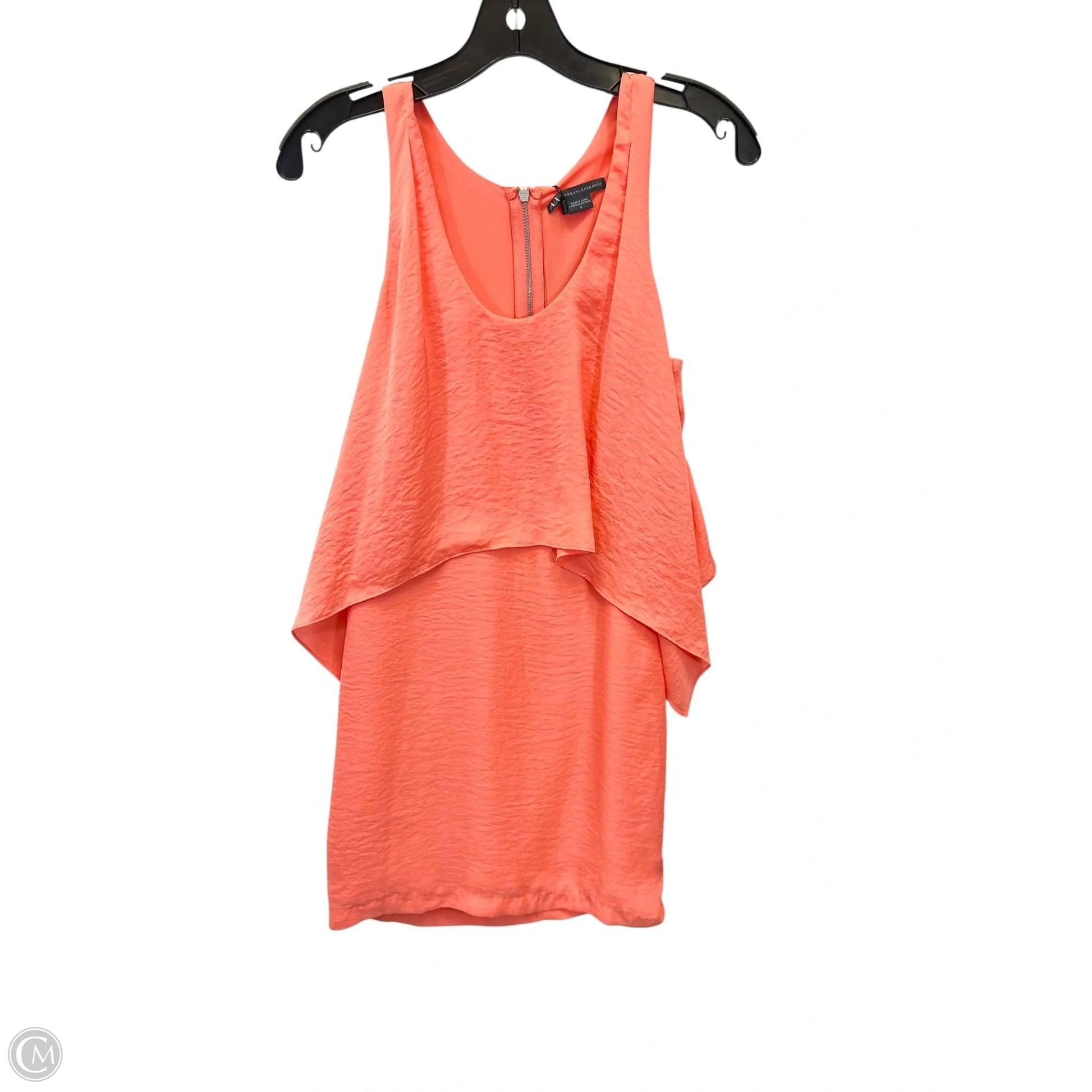 armani exchange orange dress Armani Exchange Liquid Bronze Dress (XS)