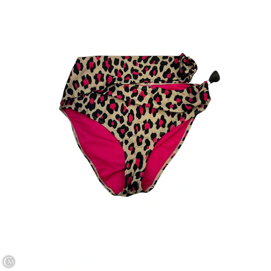 Swimsuit Bottom By New York And Co In Animal Print, Size: L