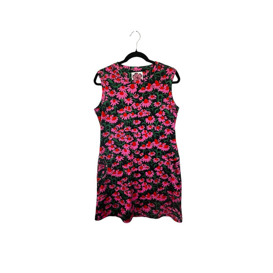 Floral Print Dress Designer Lesley Evers, Size S