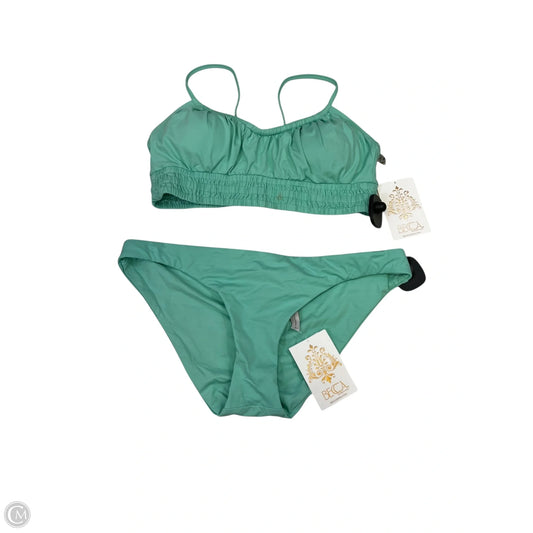 Swimsuit 2pc By Becca In Green, Size: L