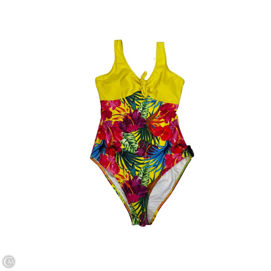 Swimsuit By Binlowis In Tropical Print, Size: S