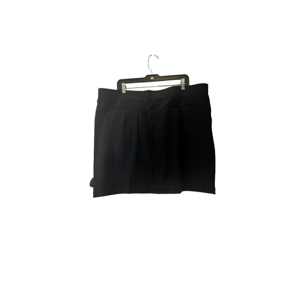 Black Skort Chicos, Size Xxl