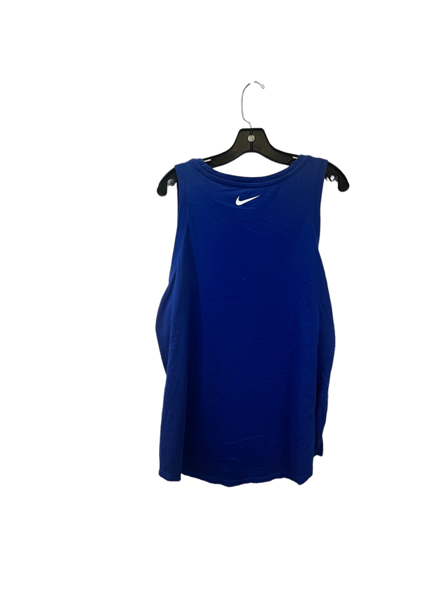 Blue Athletic Tank Top Nike, Size 1x