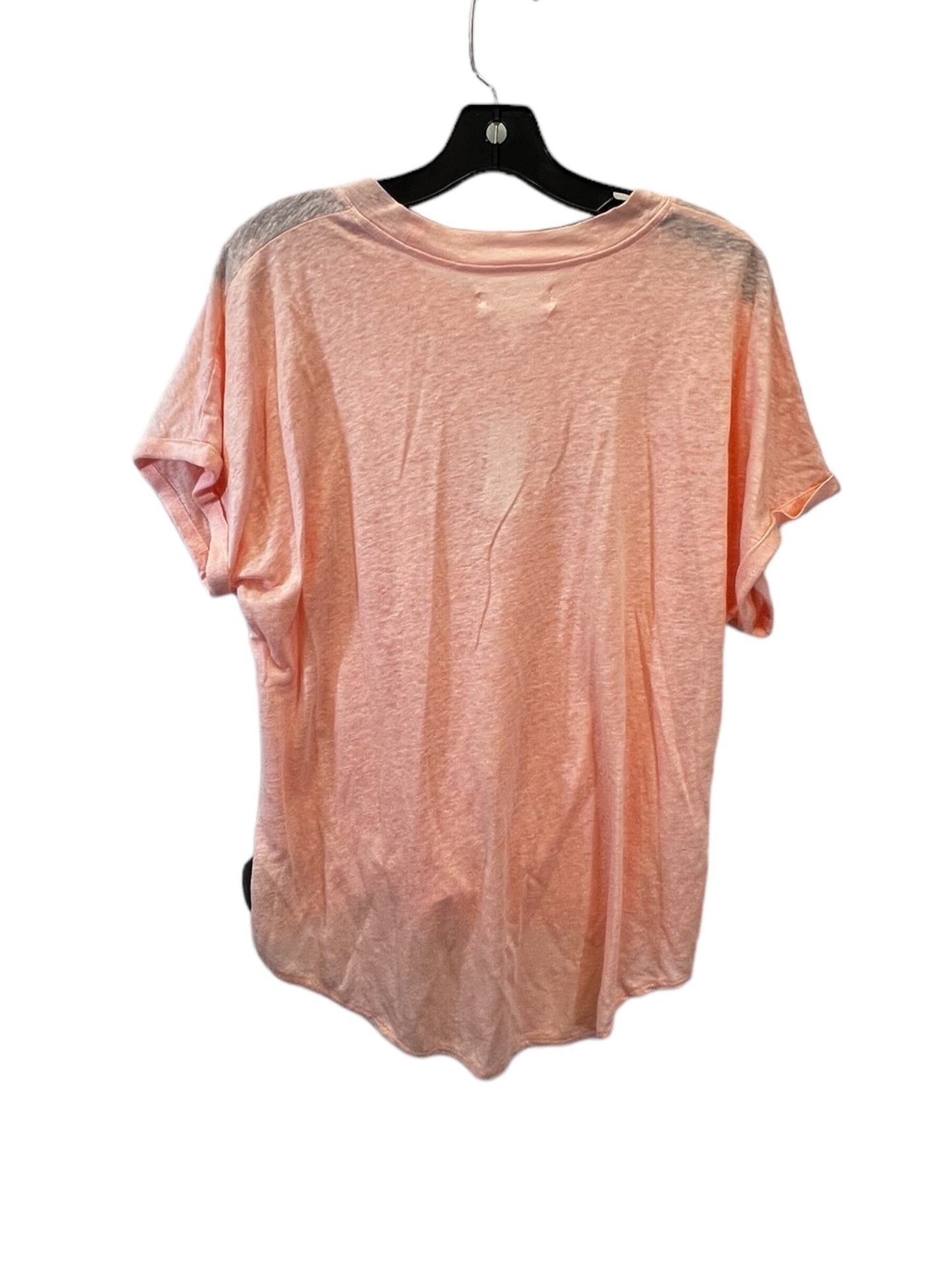 Peach Top Short Sleeve Lou And Grey, Size M