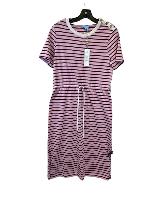 Striped Pattern Dress Designer Draper James, Size S