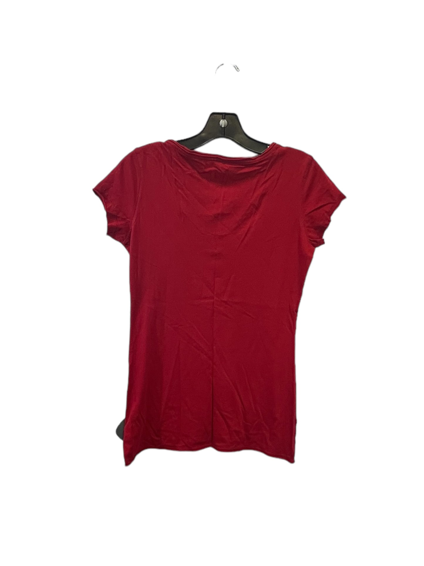 Top Short Sleeve Basic By Gap In Red, Size: S