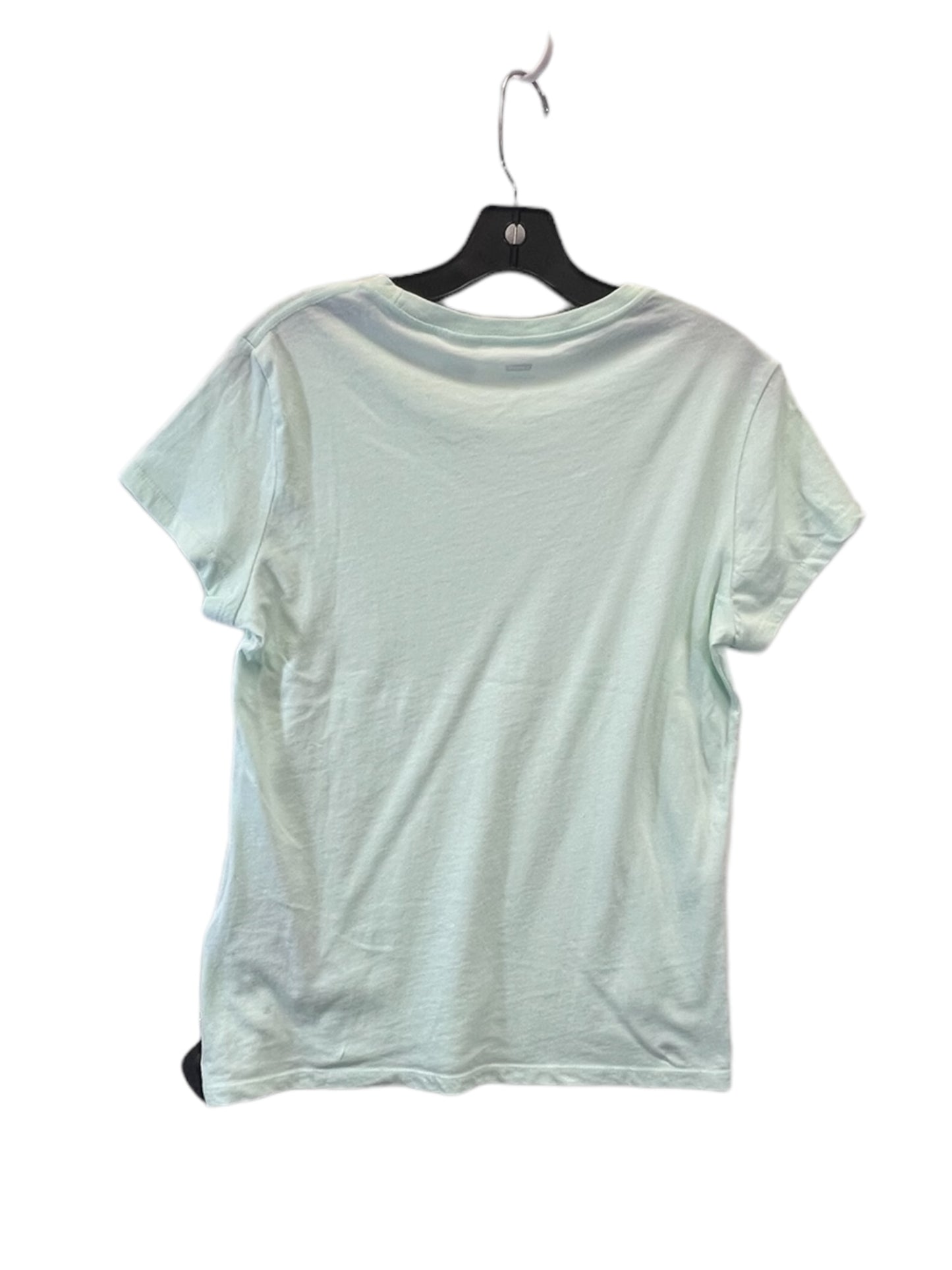 Top Short Sleeve Basic By Levis In Green, Size: M