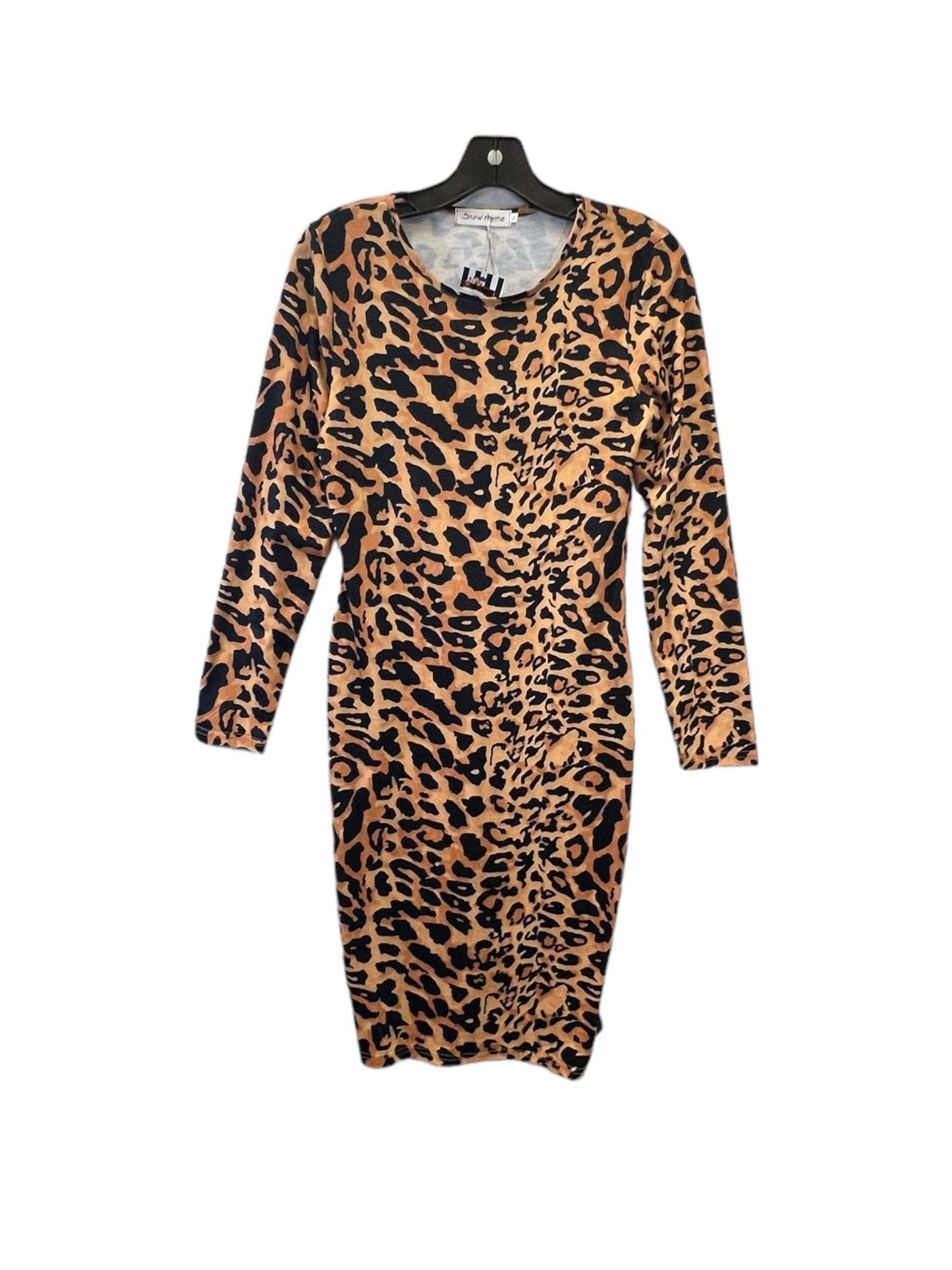 Dress Casual Maxi By Clothes Mentor In Animal Print, Size: S