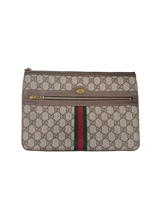 Clutch Luxury Designer By Gucci, Size: Large