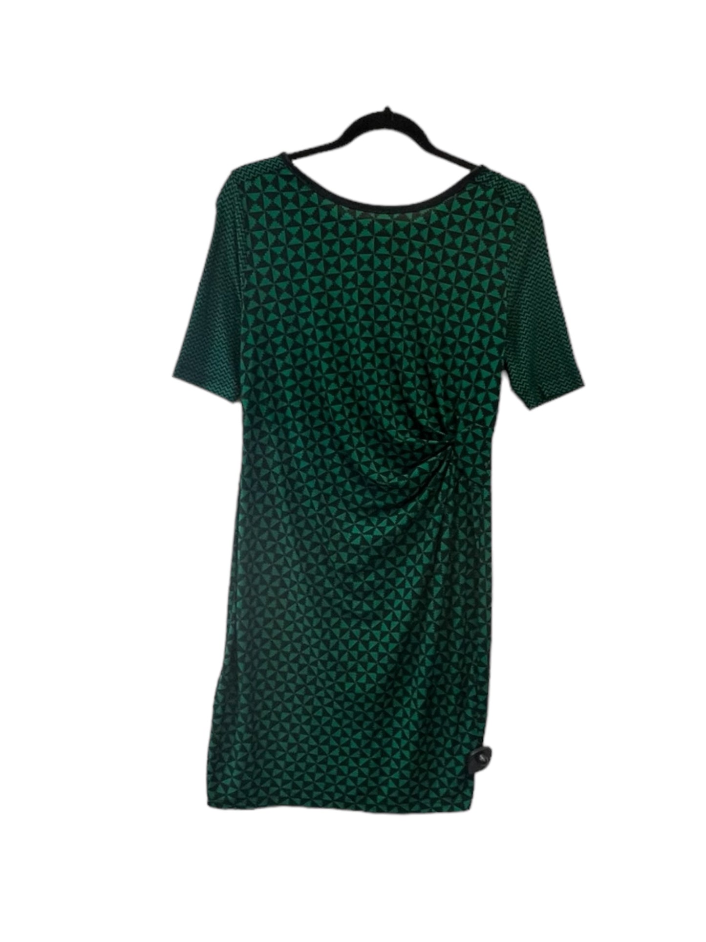 Dress Designer By Just Taylor In Black & Green, Size: 2