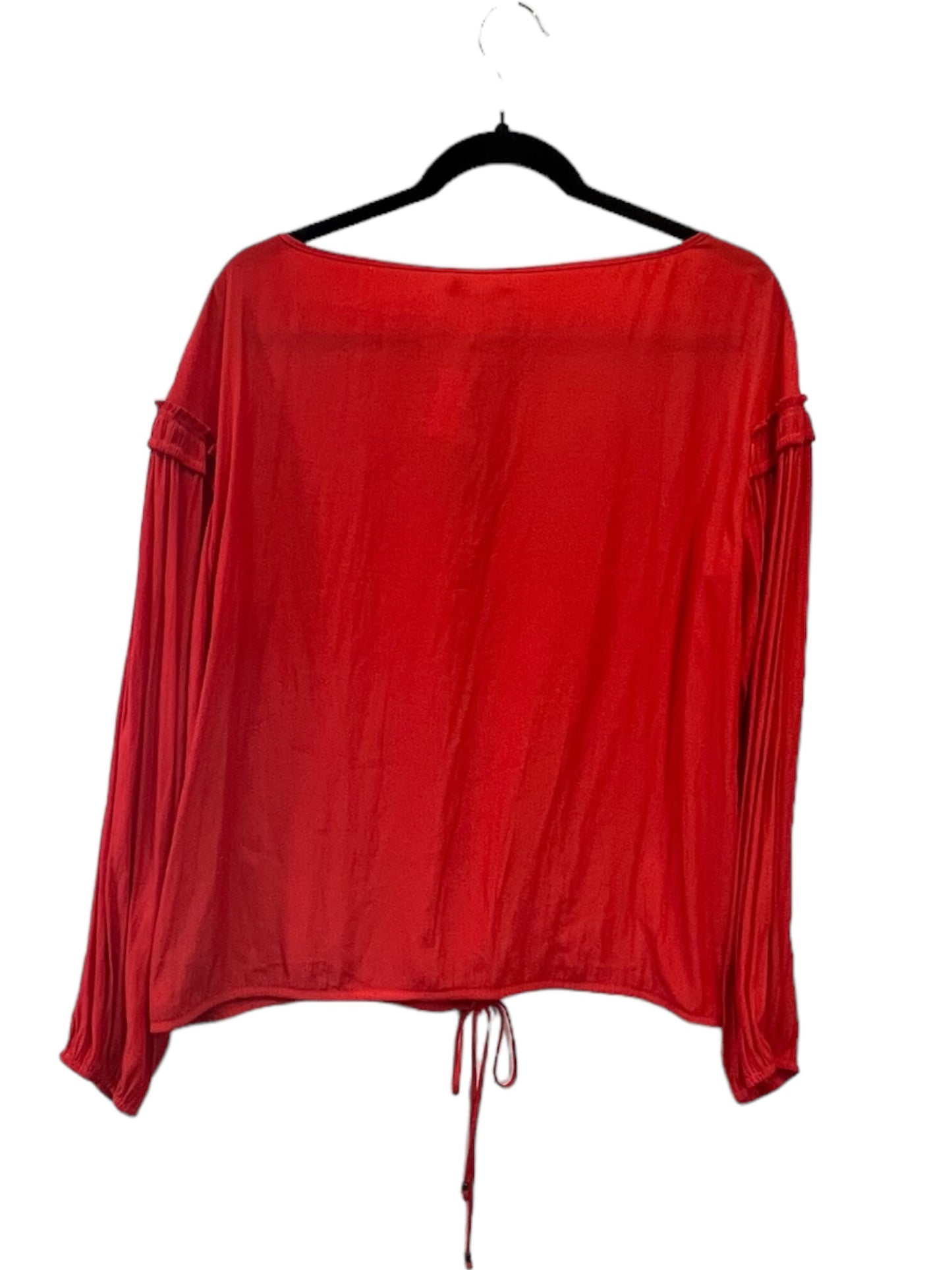 Top Long Sleeve Designer By Ramy Brook In Orange, Size: L