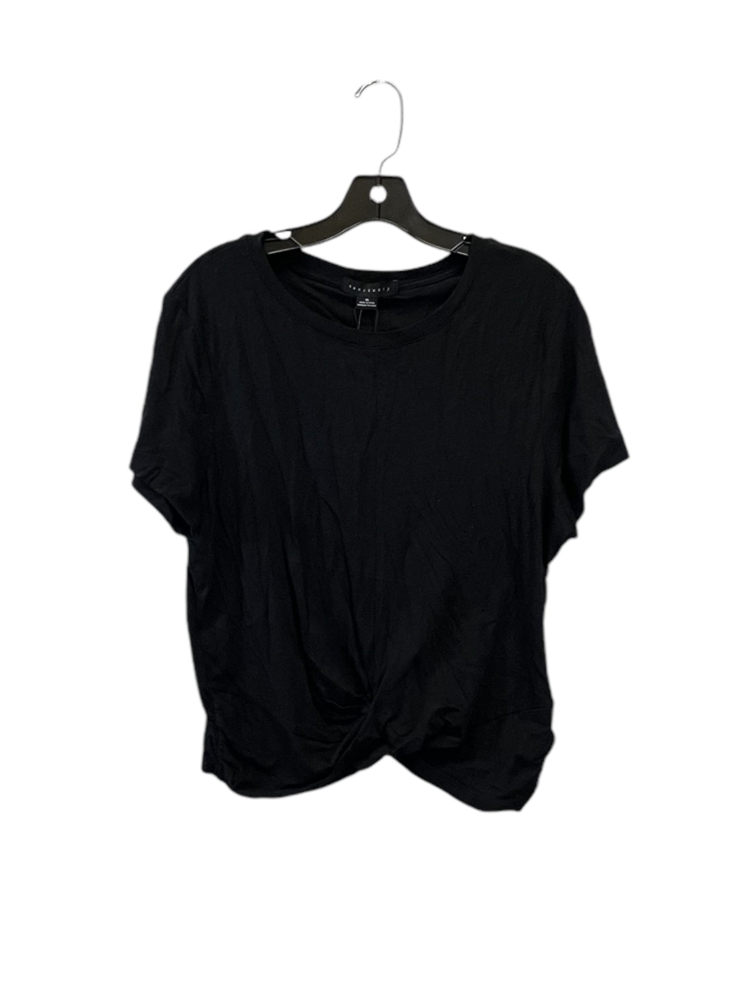 Top Short Sleeve By Sanctuary In Black, Size: Xl