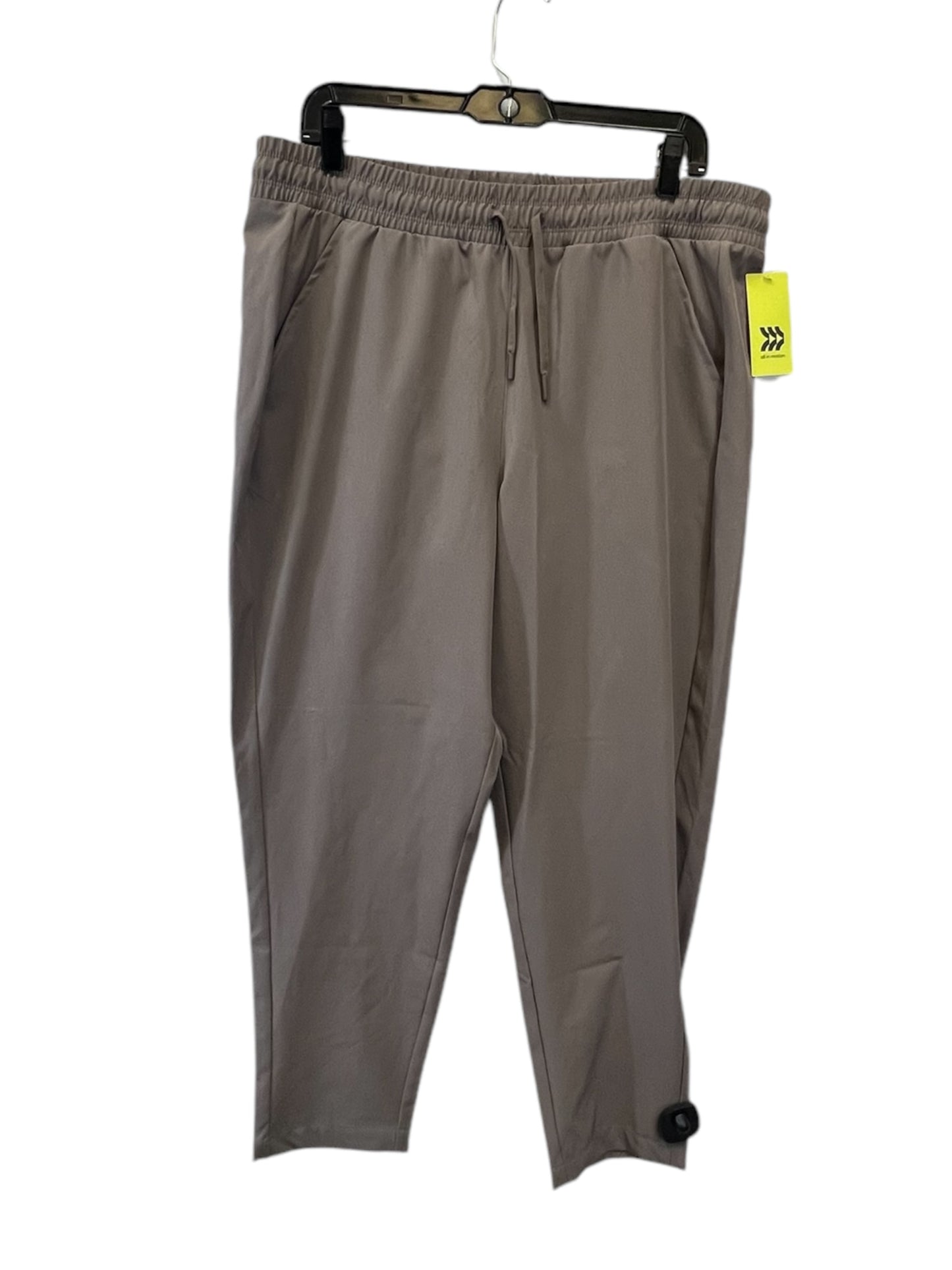 Athletic Pants By All In Motion In Taupe, Size: L