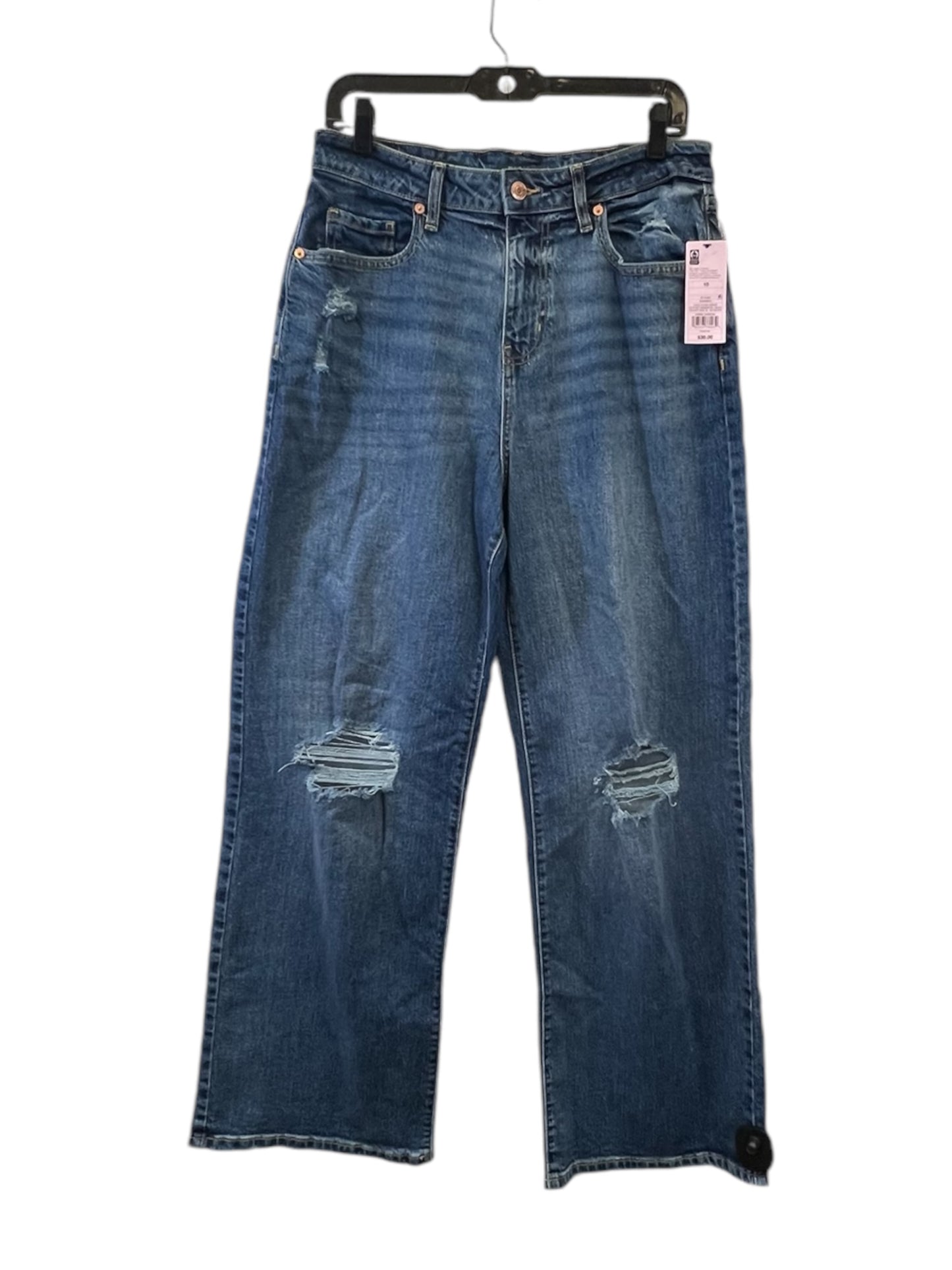 Jeans Wide Leg By Wild Fable In Blue Denim, Size: 10