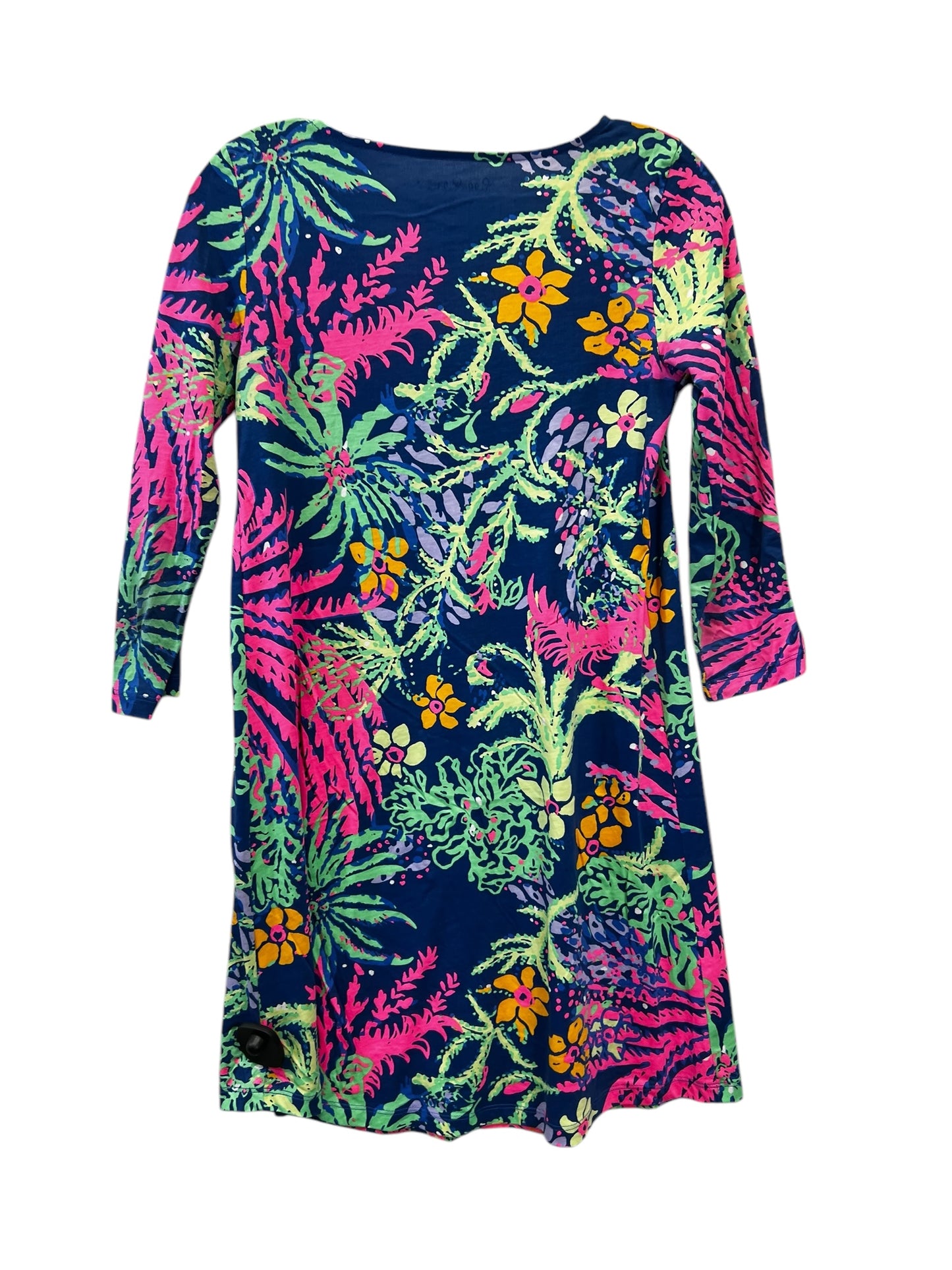 Dress Casual Midi By Lilly Pulitzer In Multi-colored, Size: Xxs