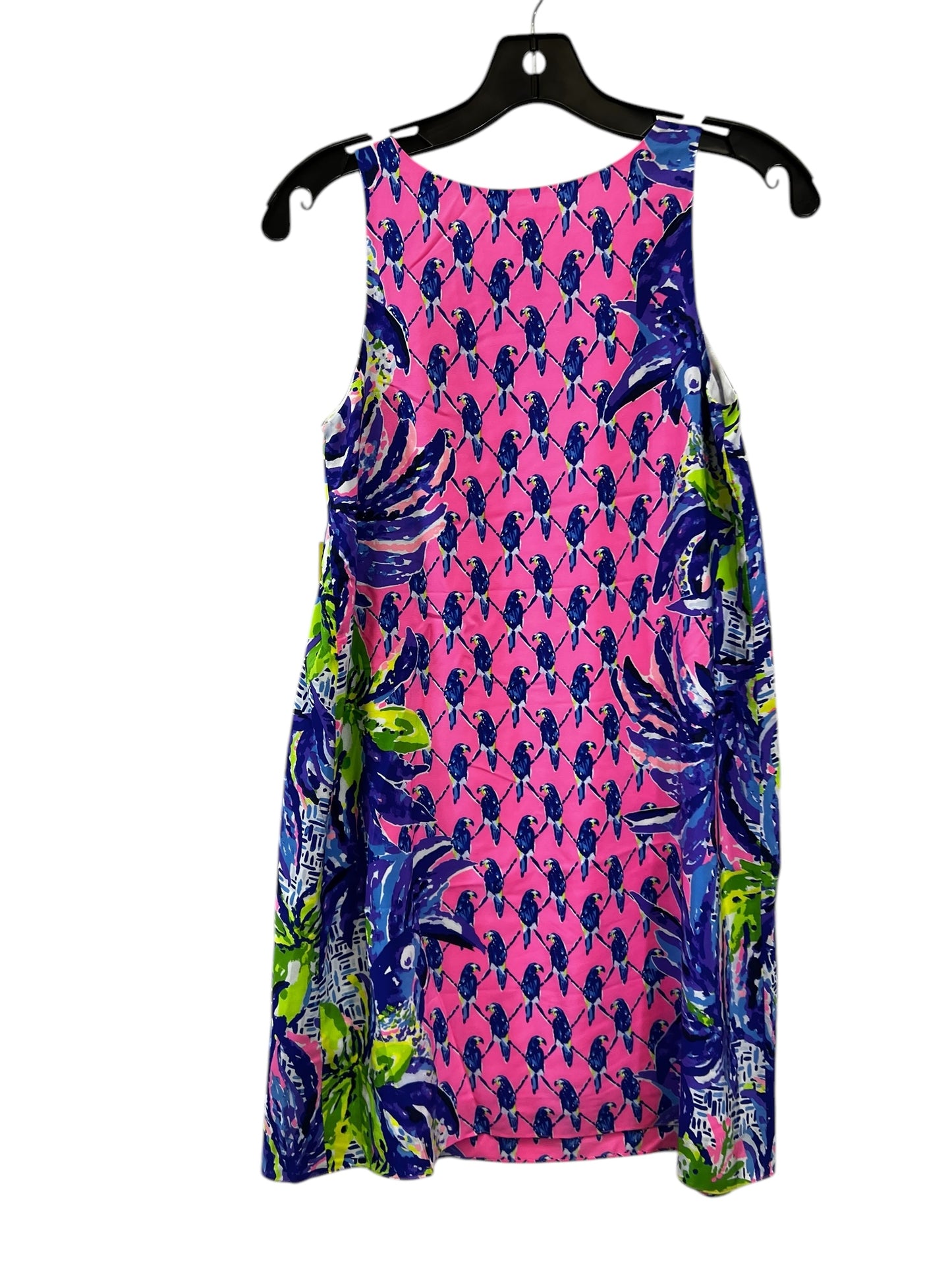 Dress Casual Midi By Lilly Pulitzer In Green & Purple, Size: Xxs