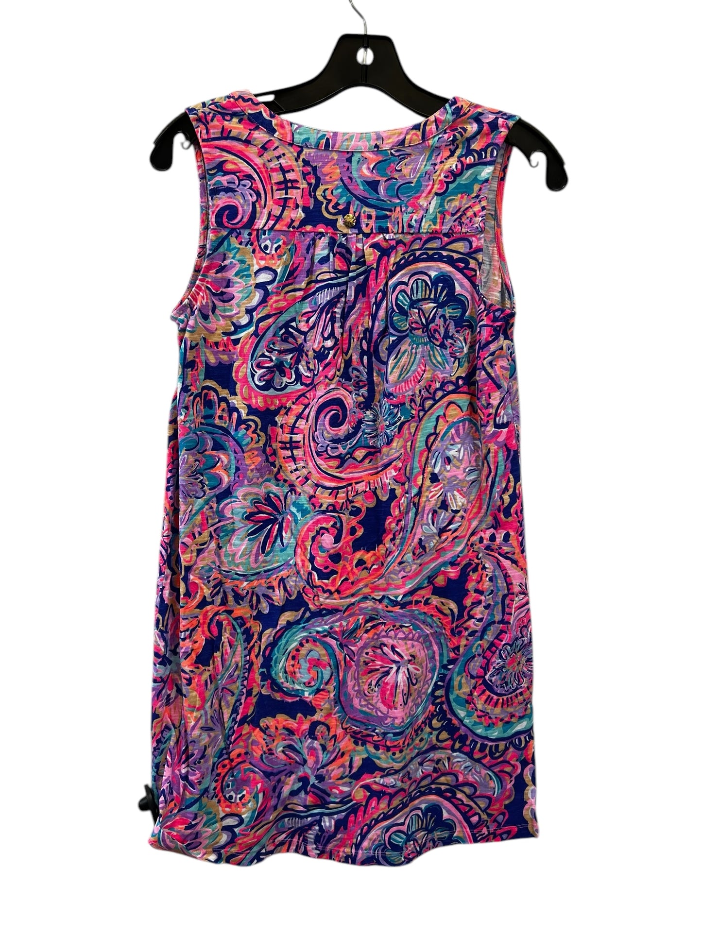 Dress Casual Midi By Lilly Pulitzer In Orange & Pink, Size: Xs