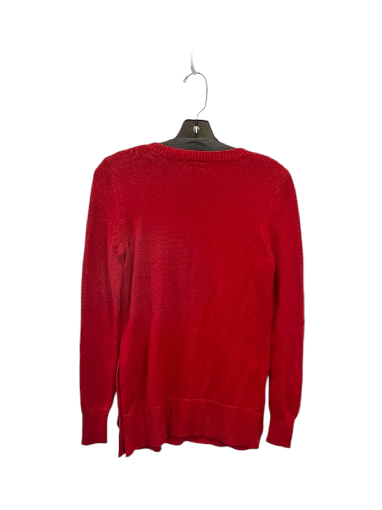 Sweater By Ann Taylor In Red, Size: Sp