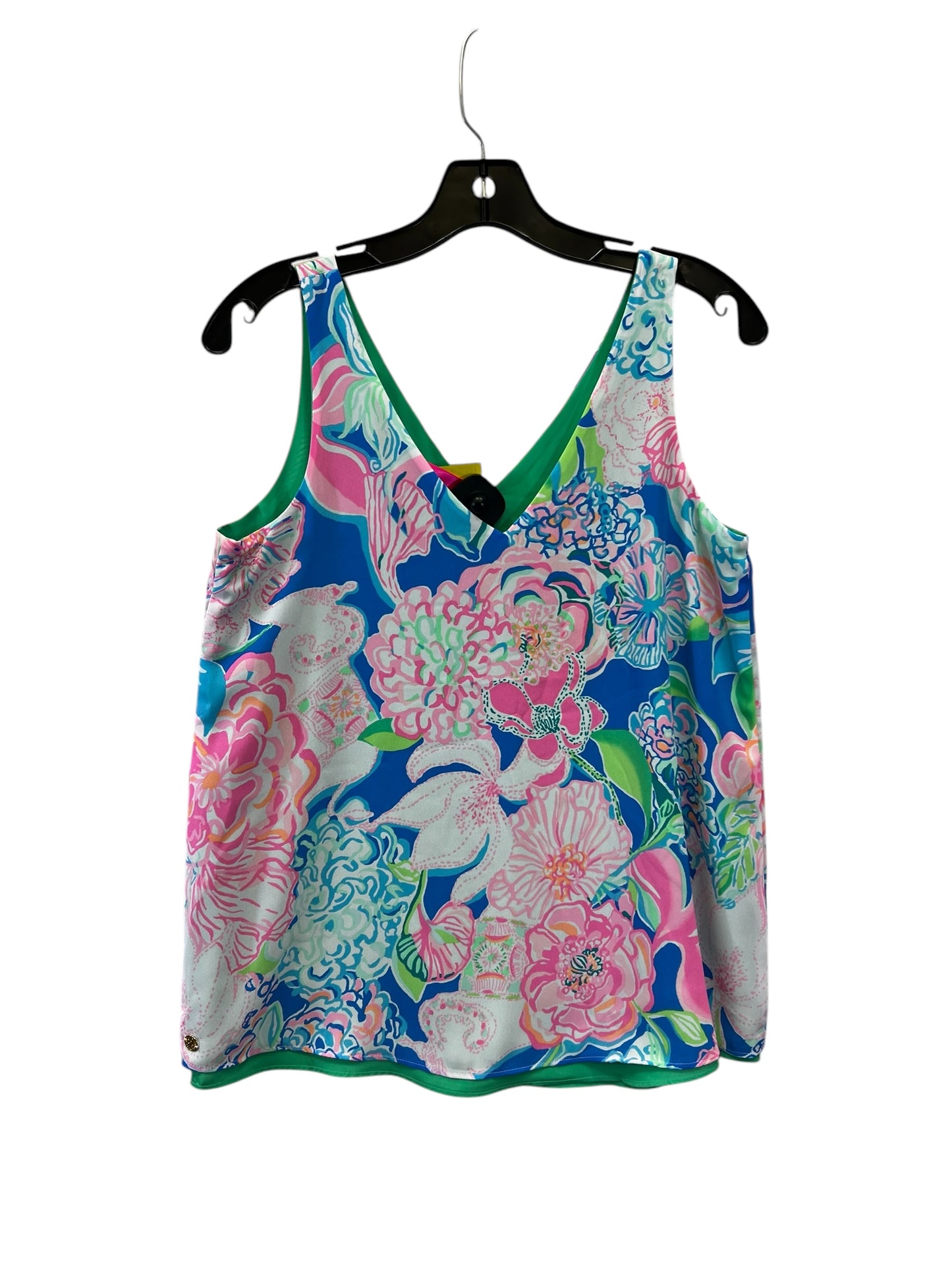 Top Sleeveless By Lilly Pulitzer In Green, Size: Xs