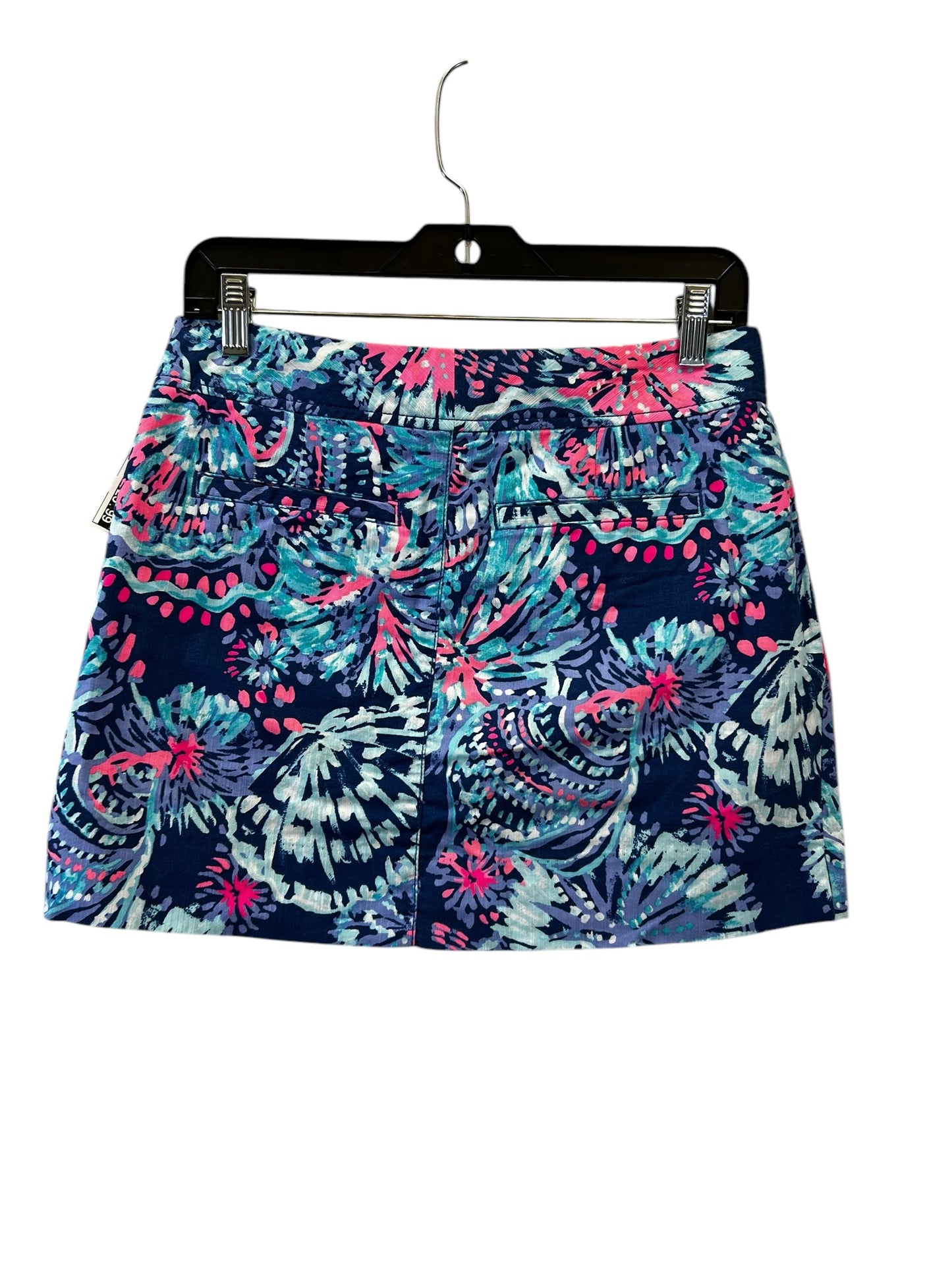 Skort By Lilly Pulitzer In Blue & Pink, Size: 2