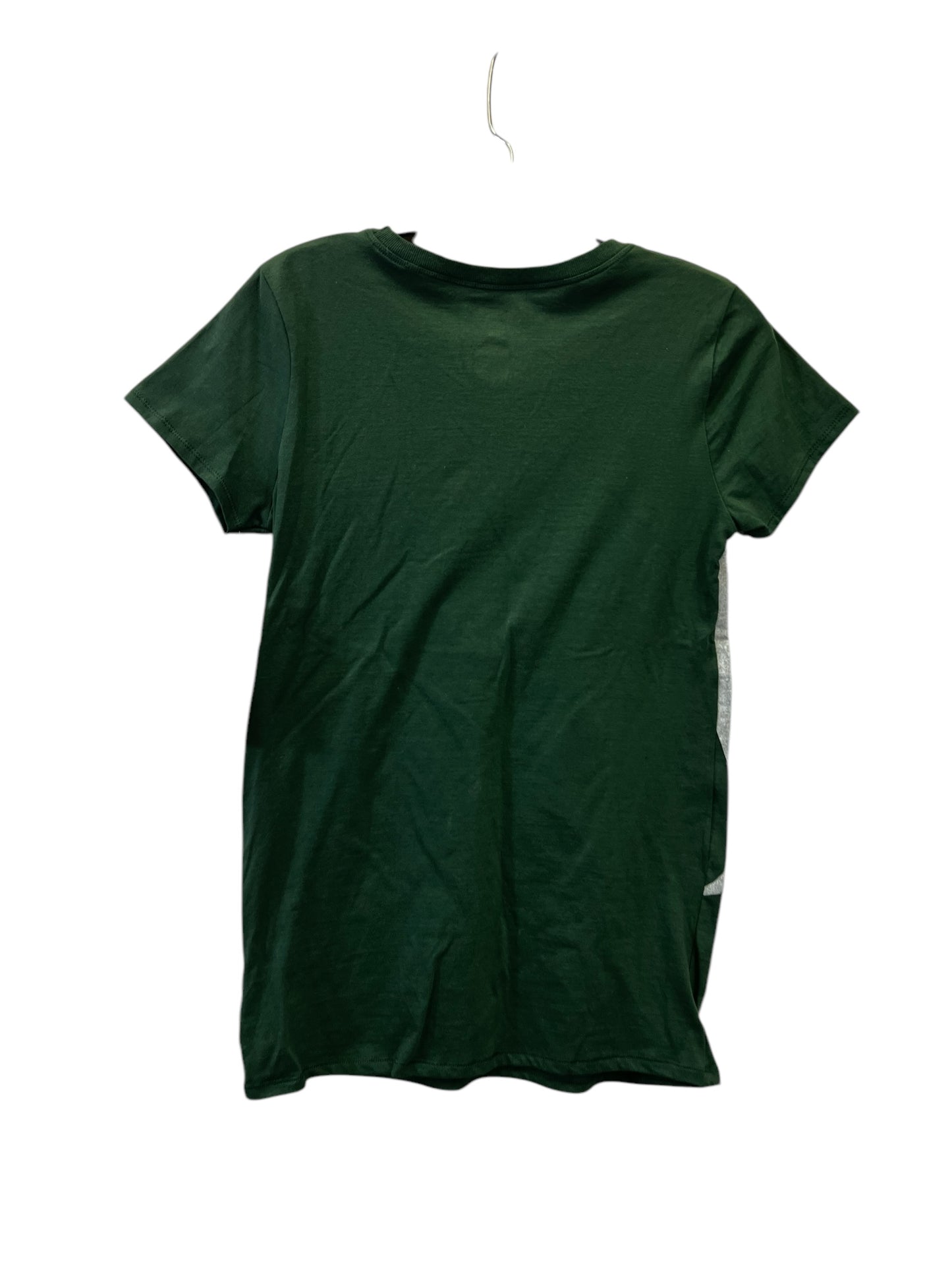 Athletic Top Short Sleeve By Cmc In Green, Size: M