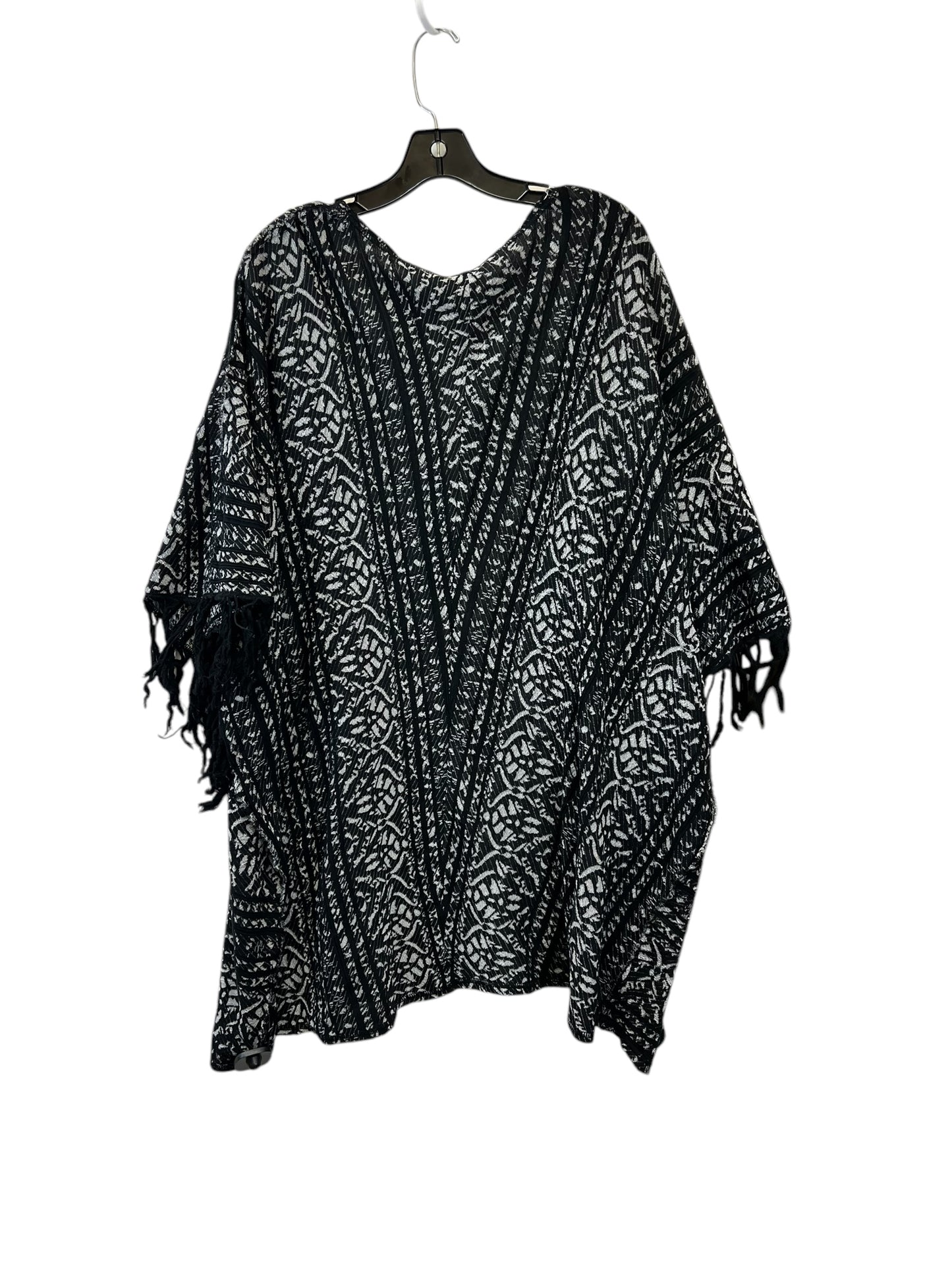 Cardigan By Free People In Black & Grey, Size: M