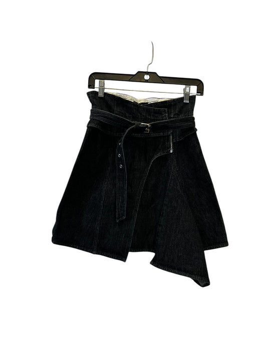 Skirt Mini & Short By Isabel Marant In Black Denim, Size: 4