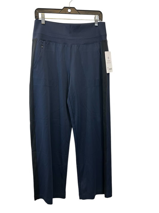 Athletic Pants By Athleta In Black & Blue, Size: Mp