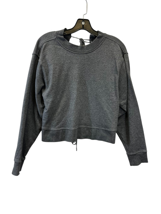 Sweatshirt Designer By Alexander Wang In Grey, Size: Xs