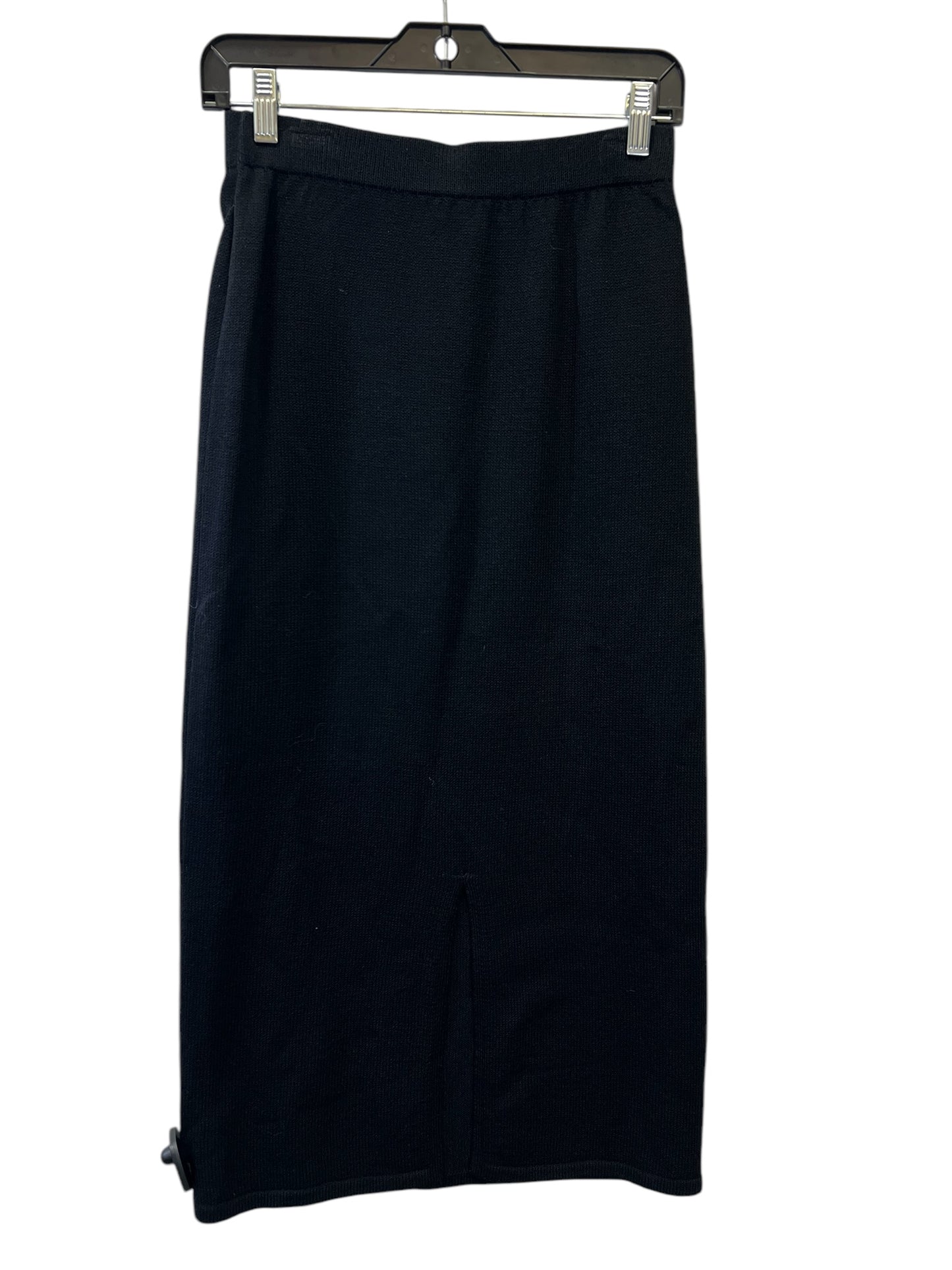 Skirt Maxi By St. John In Black, Size: S