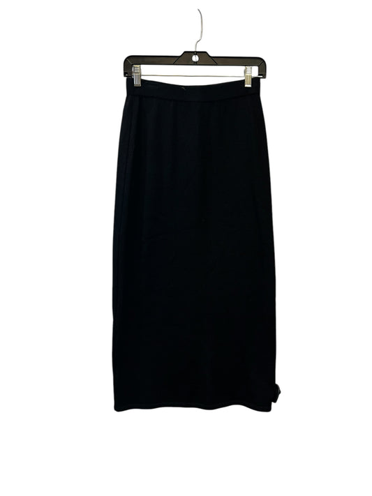 Skirt Maxi By St. John In Black, Size: S