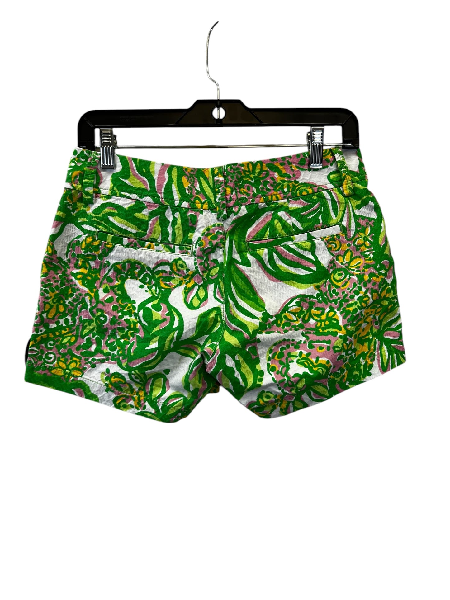 Shorts By Lilly Pulitzer In Green & Pink, Size: 0