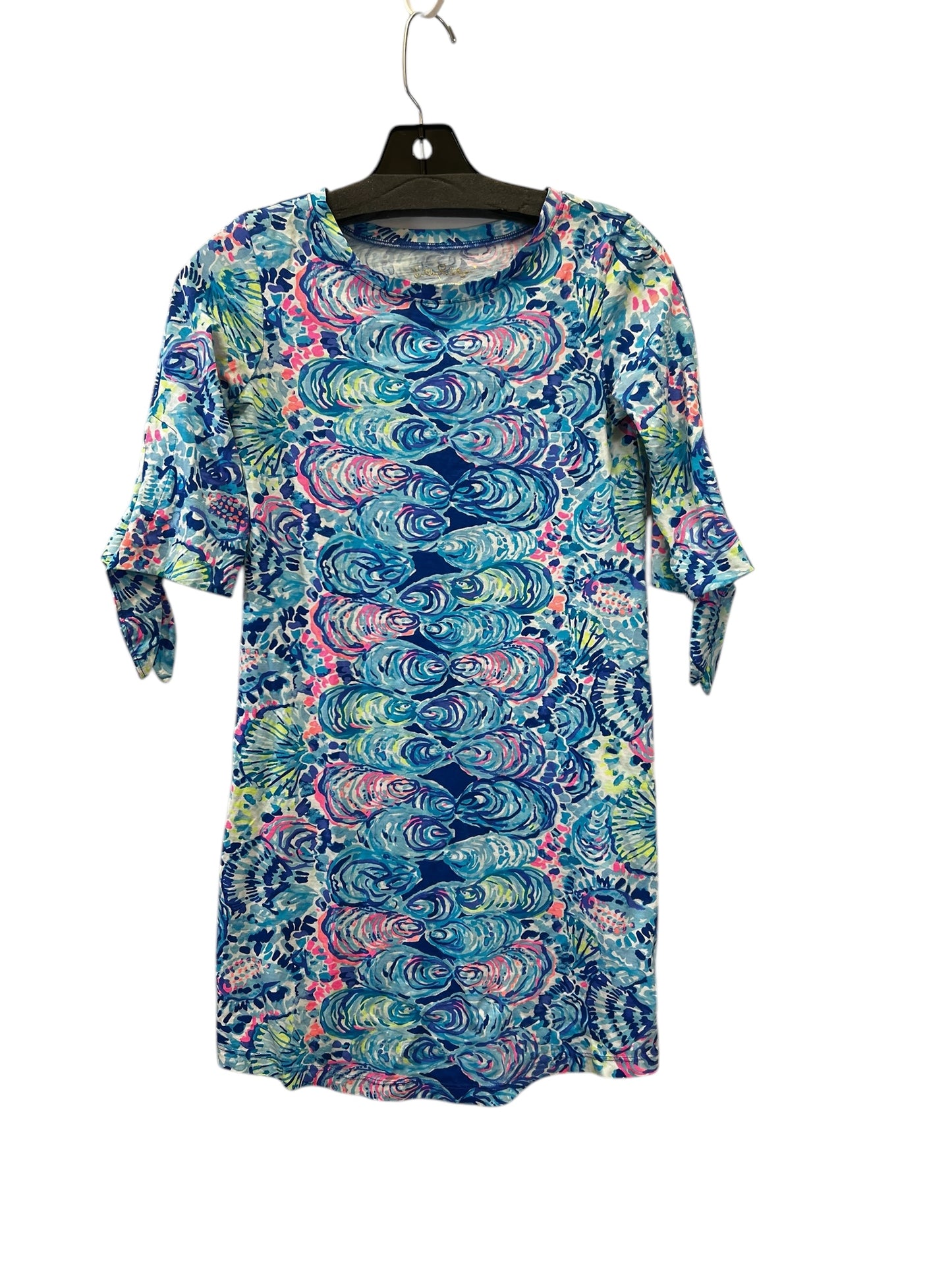 Dress Casual Midi By Lilly Pulitzer In Multi-colored, Size: Xxs