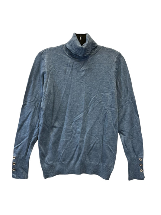 Top Long Sleeve By Joseph A. In Blue, Size: S